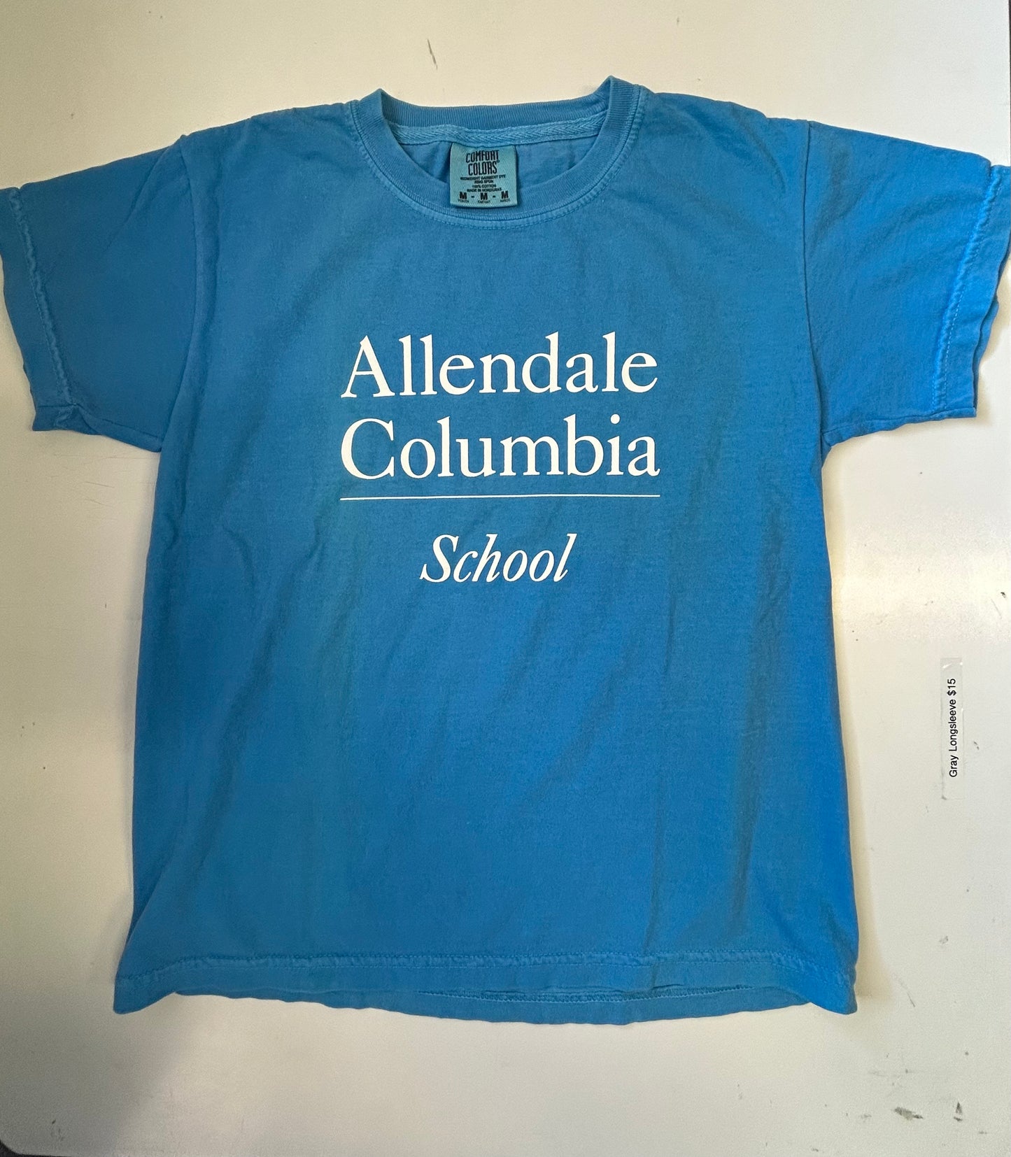 Light Blue Comfort Colors T-Shirt