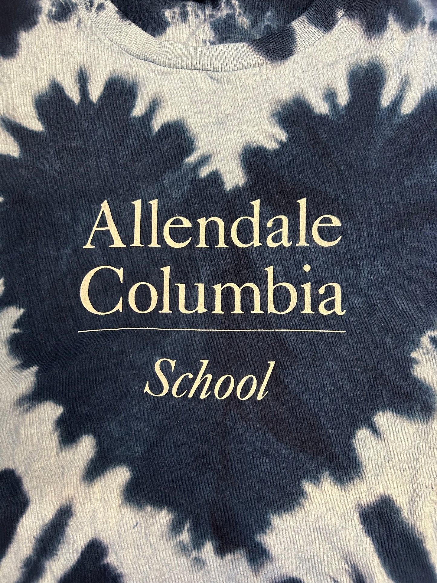 Blue Hearts Tie Dye T-Shirt