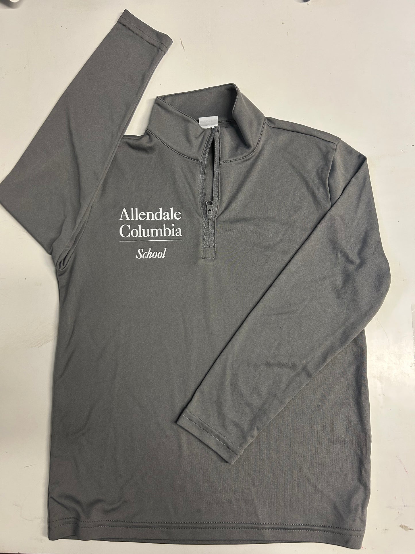 Gray Dri-Fit 1/4 Zip