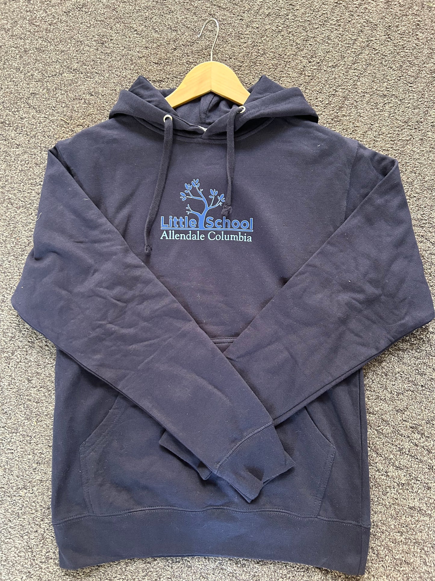 Navy Blue Little School Hoodie