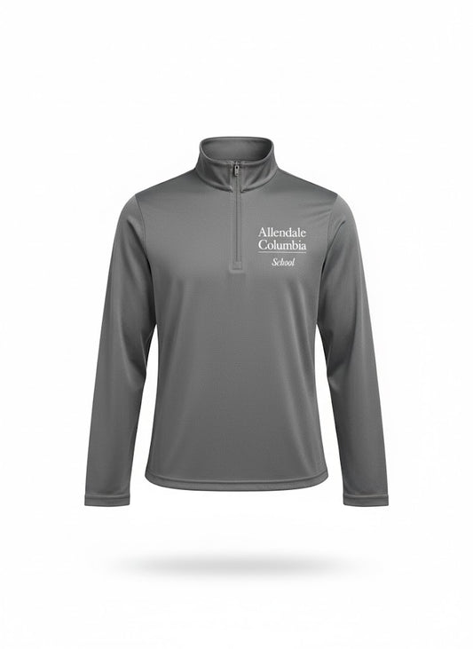 Gray Dri-Fit 1/4 Zip