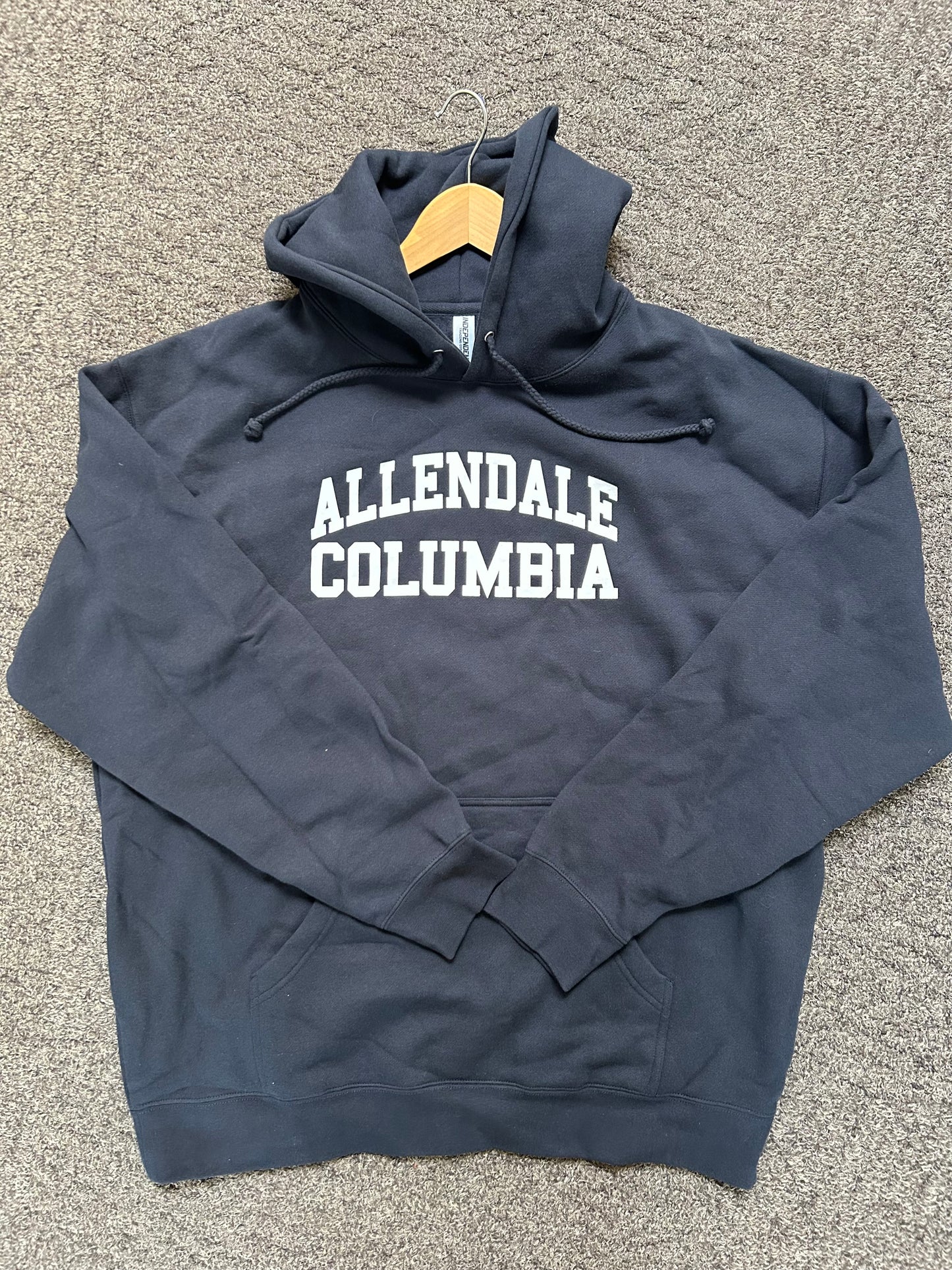 Black Hooded Sweatshirt