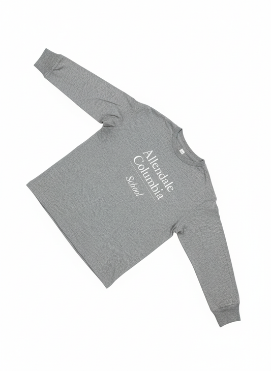 Gray ACS Long Sleeve Toddler Tee