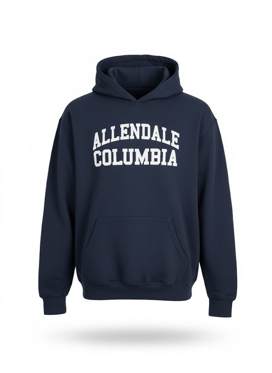 Classic Navy Allendale Columbia Hoodie