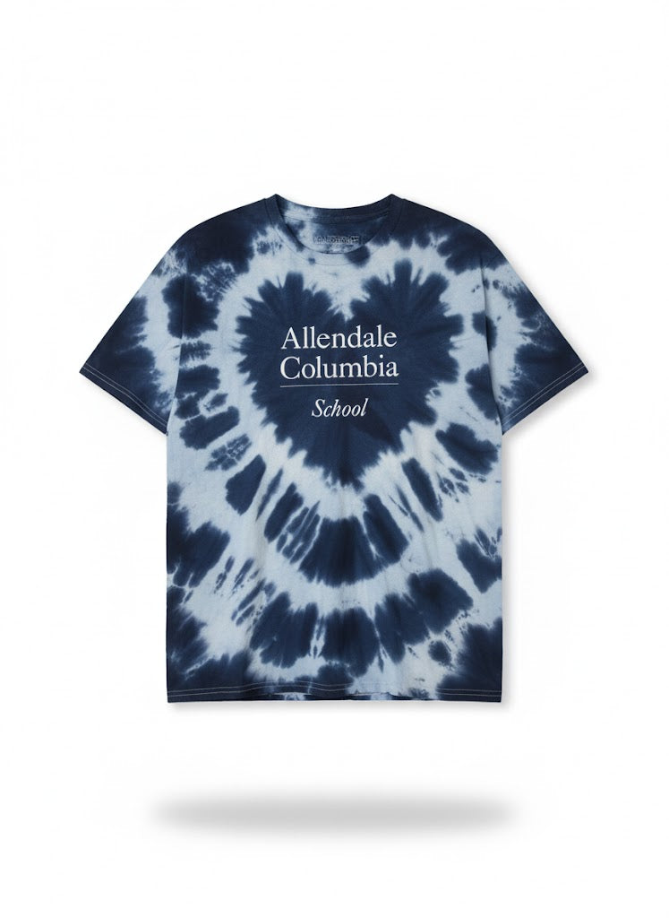 Blue Hearts Tie Dye T-Shirt
